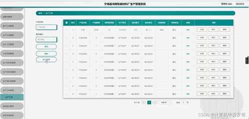 计算机毕业设计ssm宁海县鸿明包装材料厂生产管理系统c68ci9 附源码 新手必备